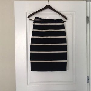 Banana Republic striped skirt